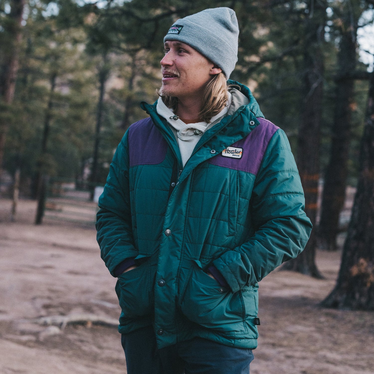 Spellbinder Parka - Ultramarine / Plum