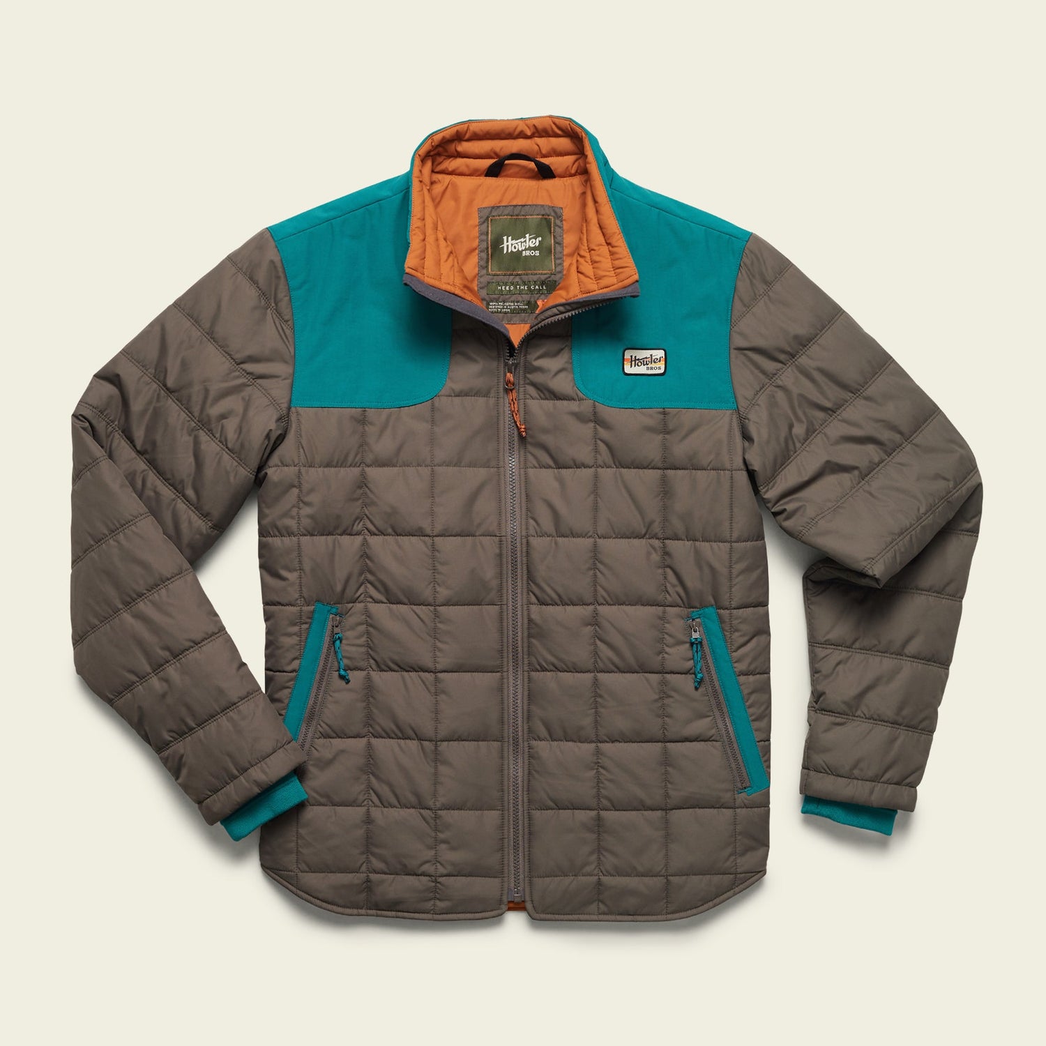 Merlin Jacket - Gravel / Ultramarine
