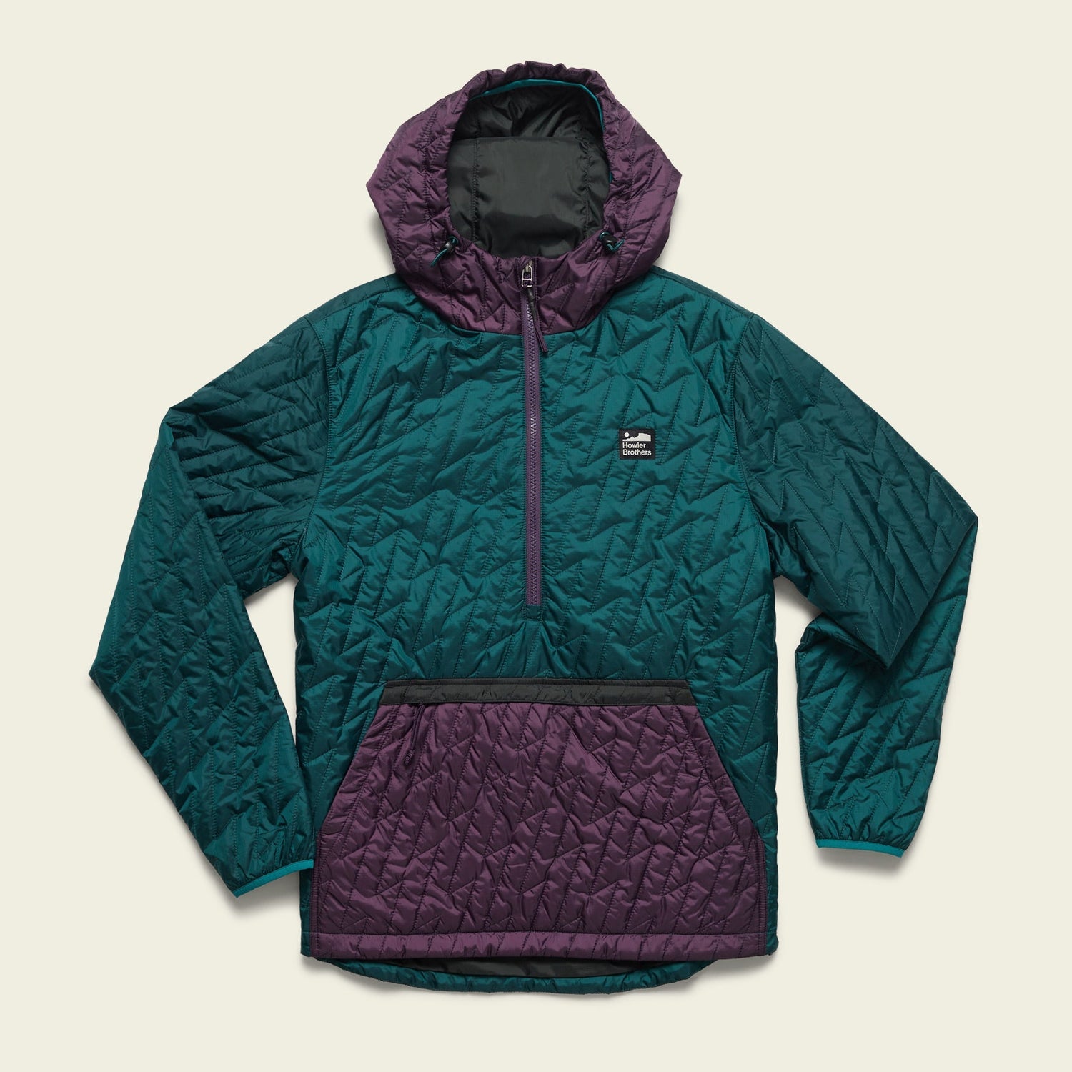 Voltage Quilted Pullover - Violet Night