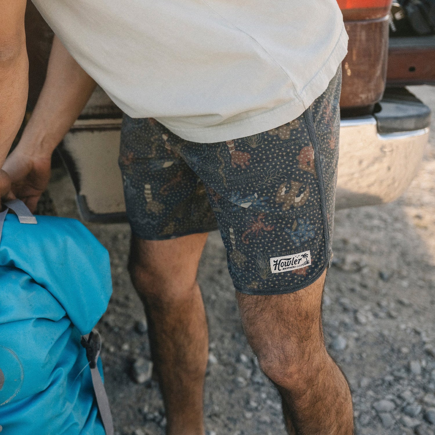 Bruja Boardshorts 18.5" - Ecosistema : Antique Black - View 7