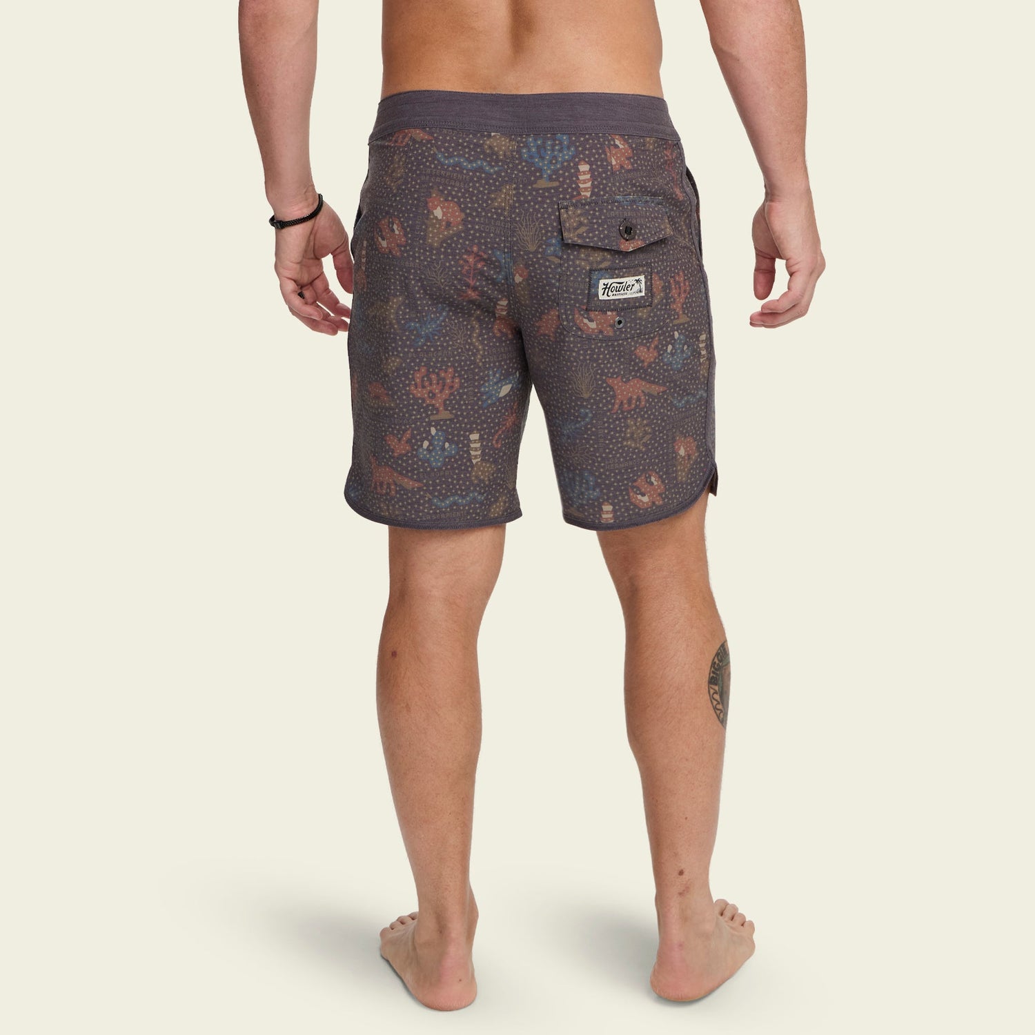 Bruja Boardshorts 18.5" - Ecosistema : Antique Black - View 4