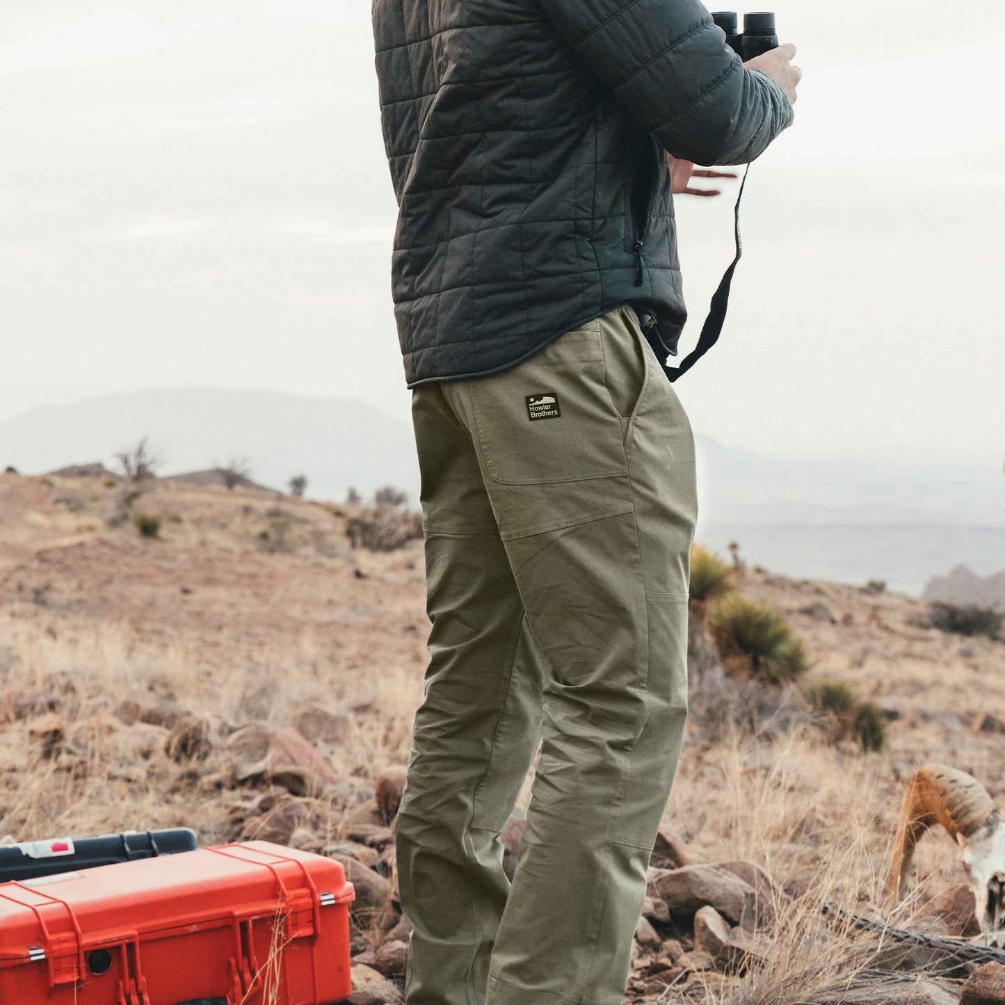 Reimers Trek Pants - Drab Olive - View 2