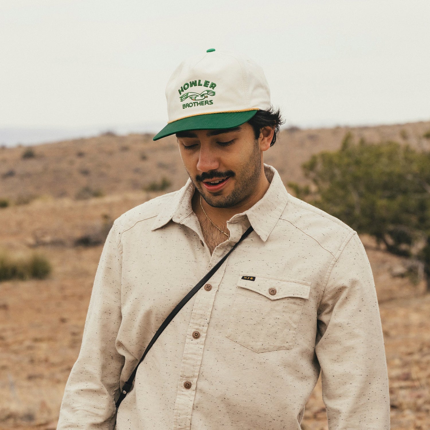 Seagull Snapback - White / Green