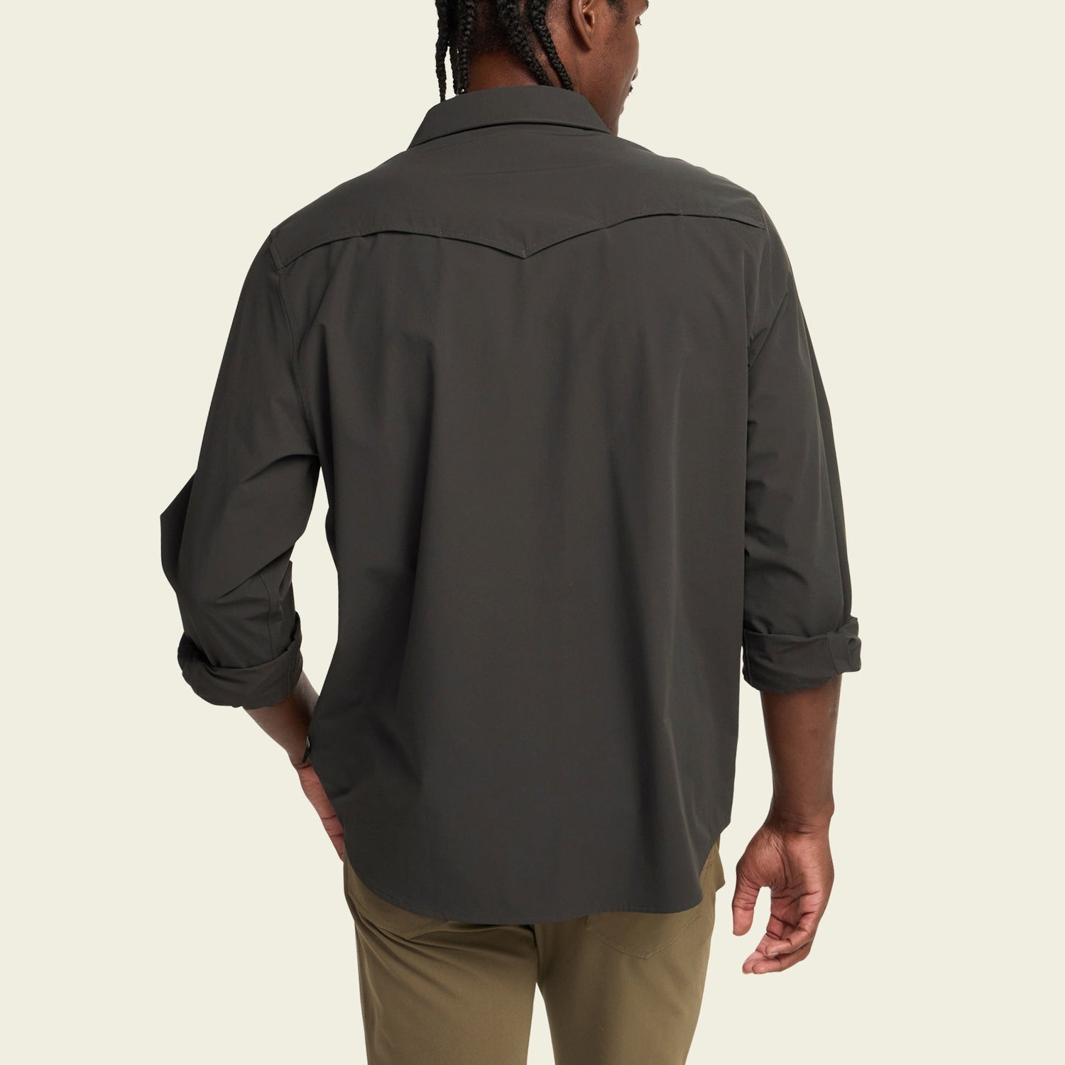 Emerger Tech Longsleeve - Antique Black - View 5