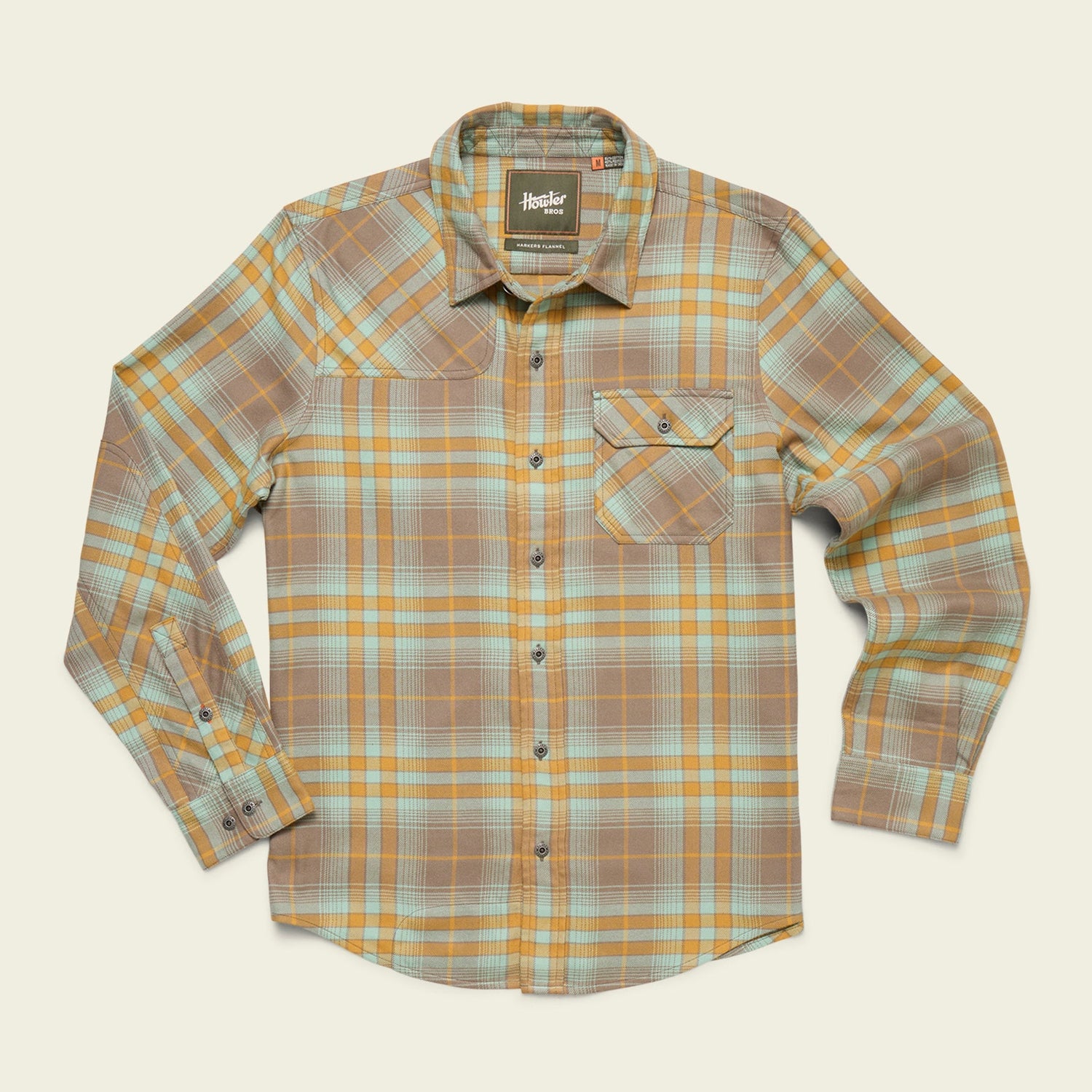 Harker's Flannel - Kempton Plaid : Taupe
