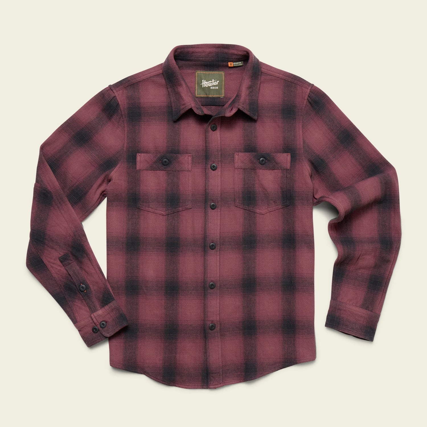 Rodanthe Blanket Flannel - Emmett Plaid : Plum Wine