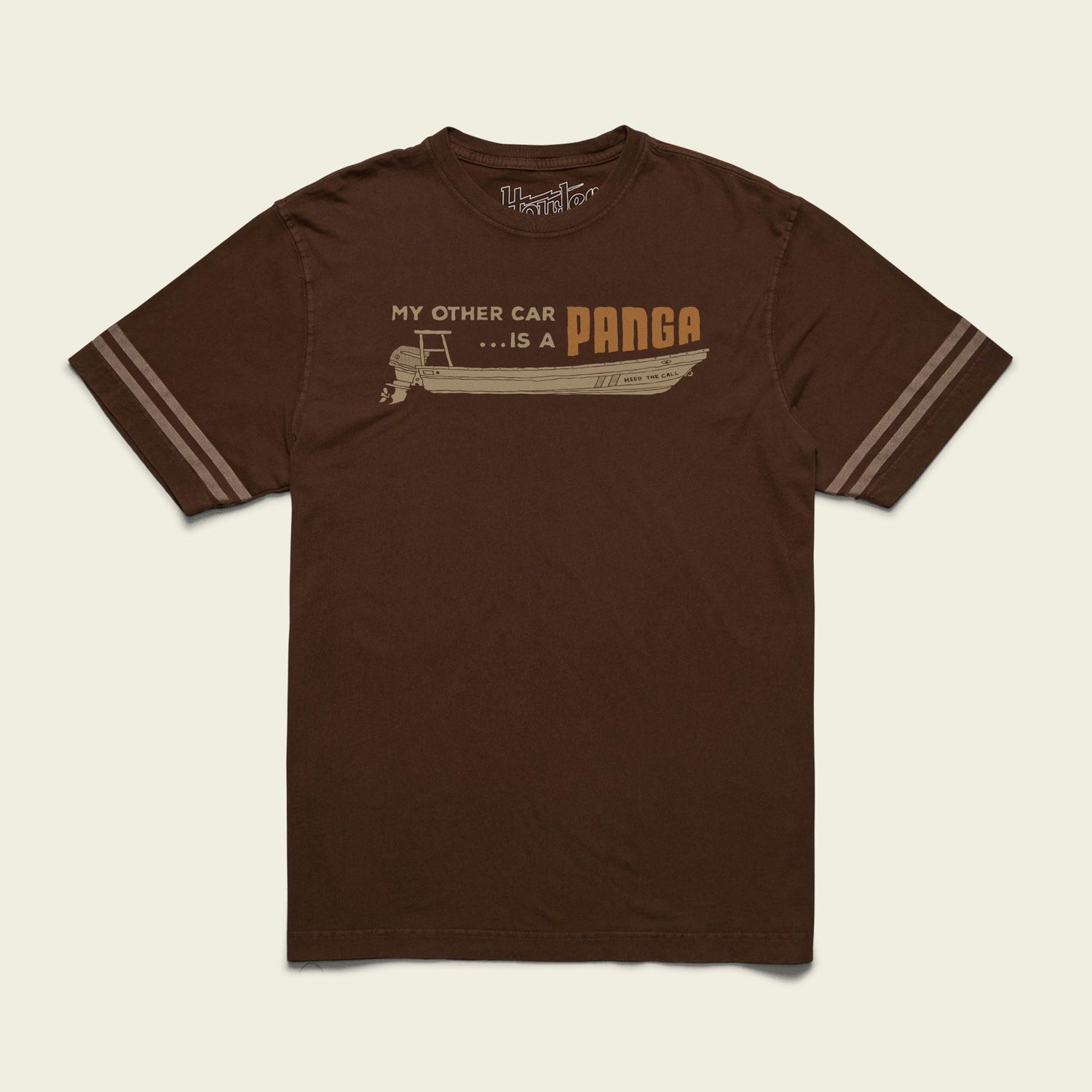 Panga Cotton T-Shirt - Mahogany