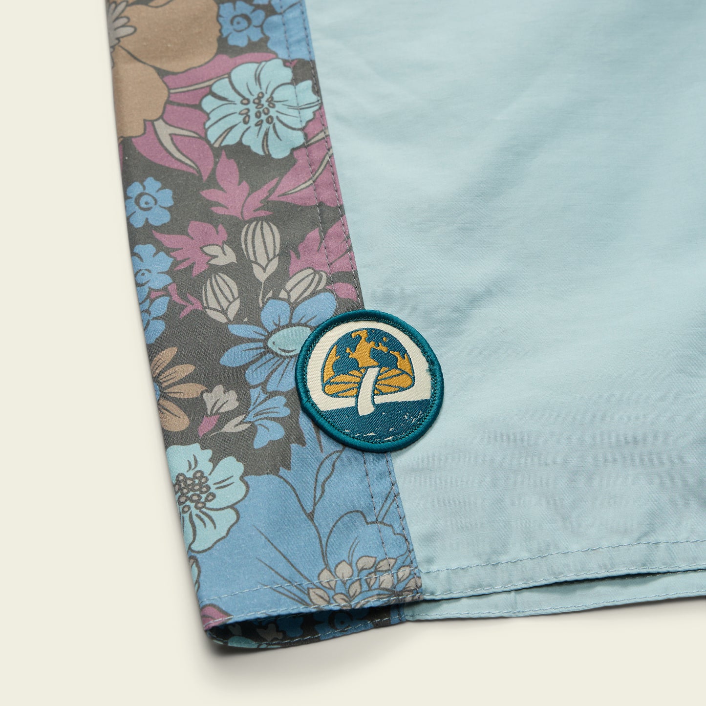 Ensueño Boardshorts 18" - Flower Power : Pool Blue - View 7