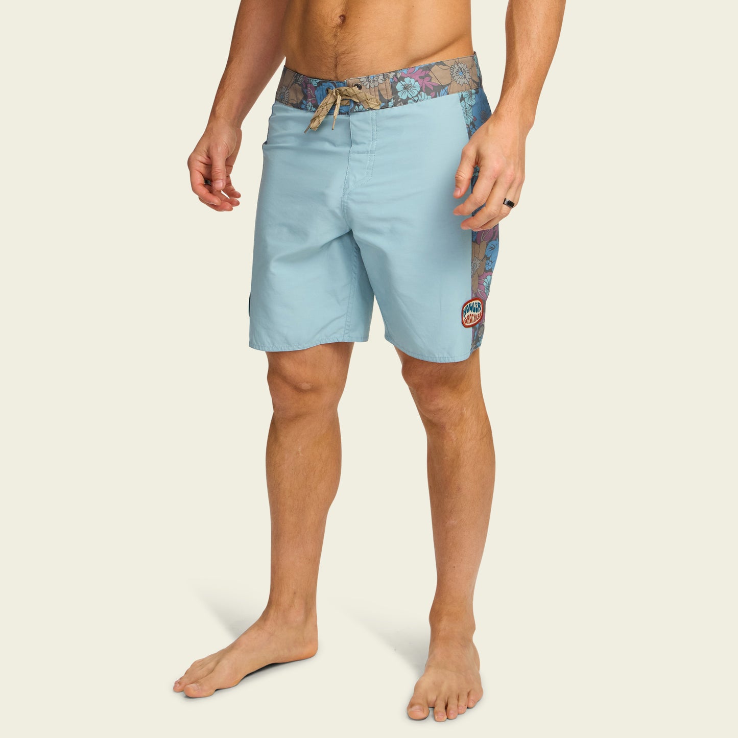 Ensueño Boardshorts 18" - Flower Power : Pool Blue - View 3