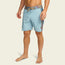 Ensueño Boardshorts 18" - Flower Power : Pool Blue