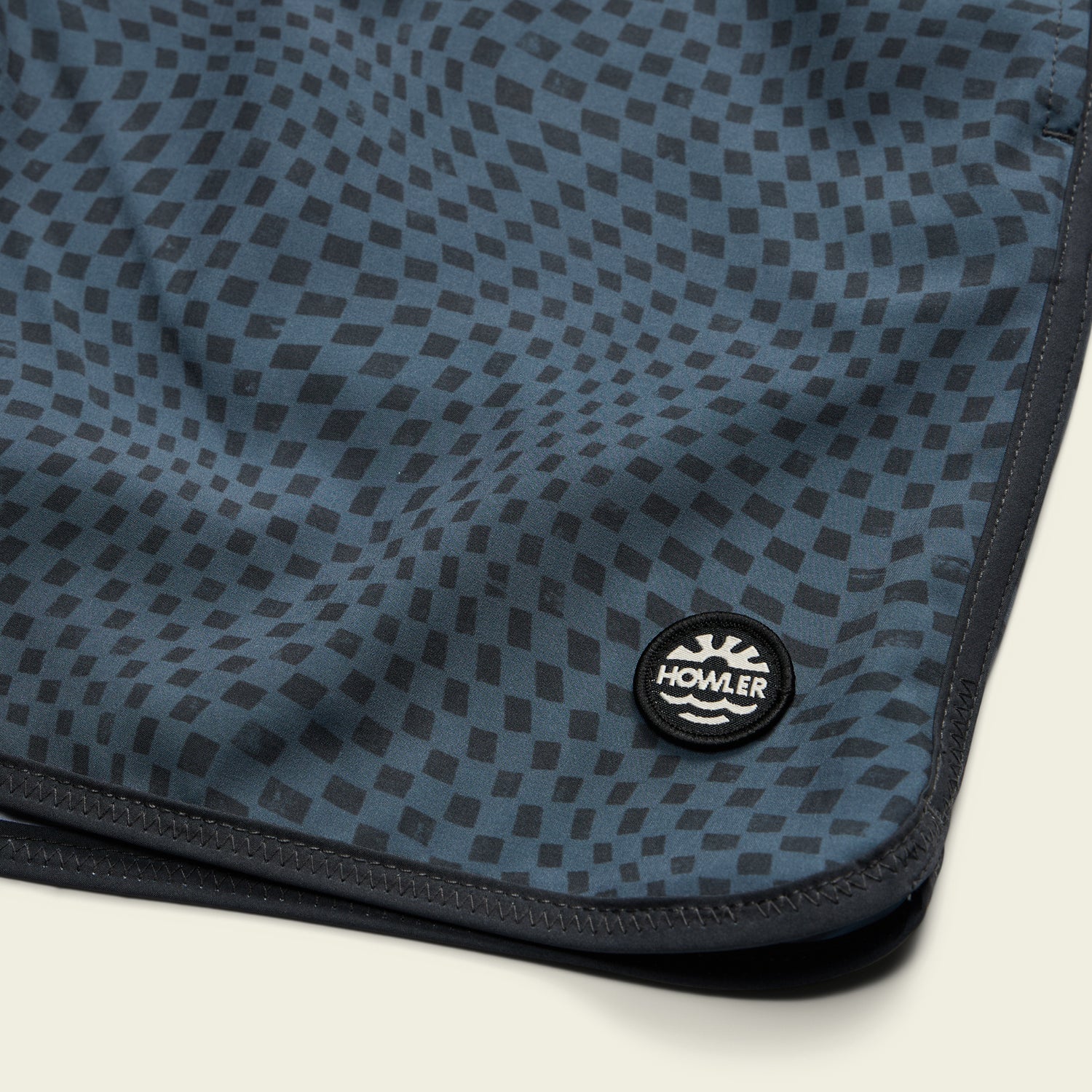 Warlock Tech Boardshorts 17" - Warped Checkers : Dark Slate - View 6