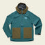 Storm Splitter Rain Shell - Dark Teal / Dark Olive