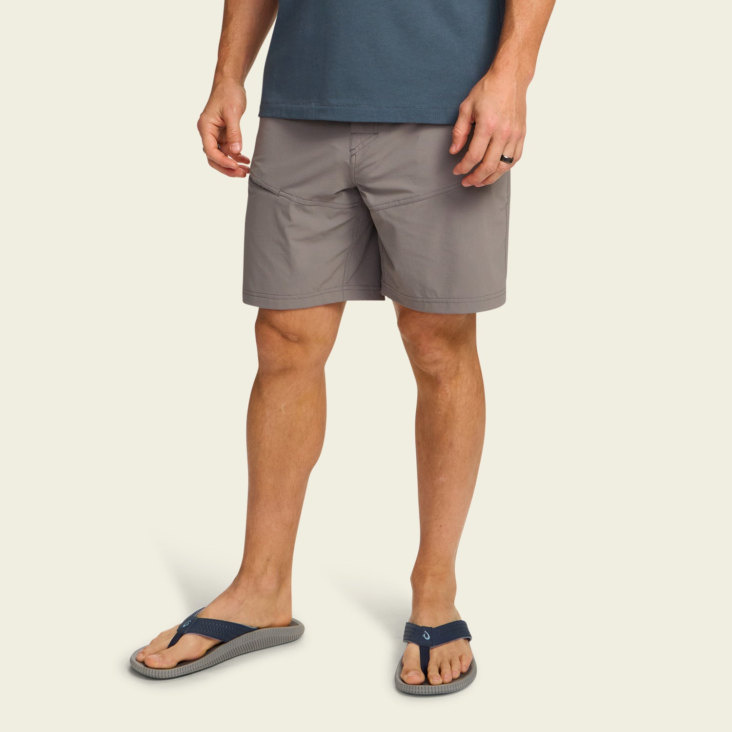 Shoalwater Tech Shorts - Charcoal Grey - View 3
