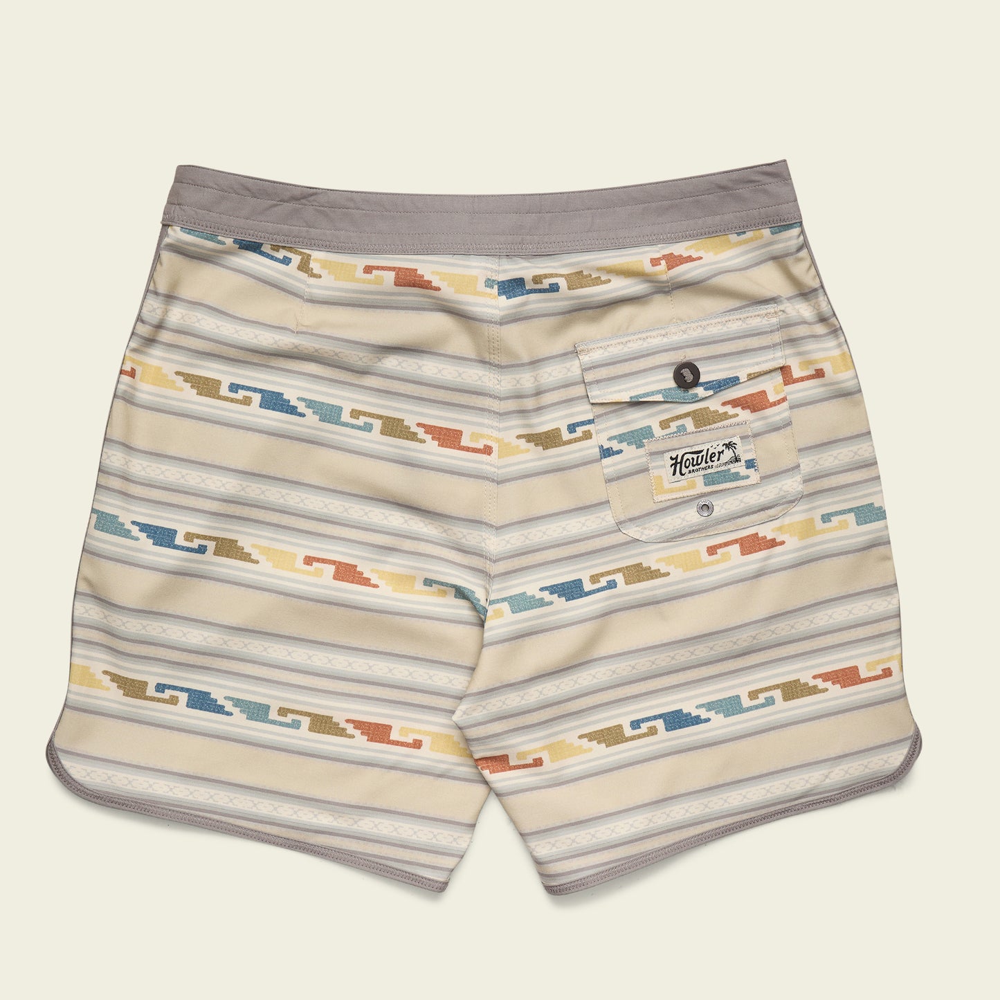 Bruja Boardshorts 18.5" - Temple Tracks : Sand - View 8