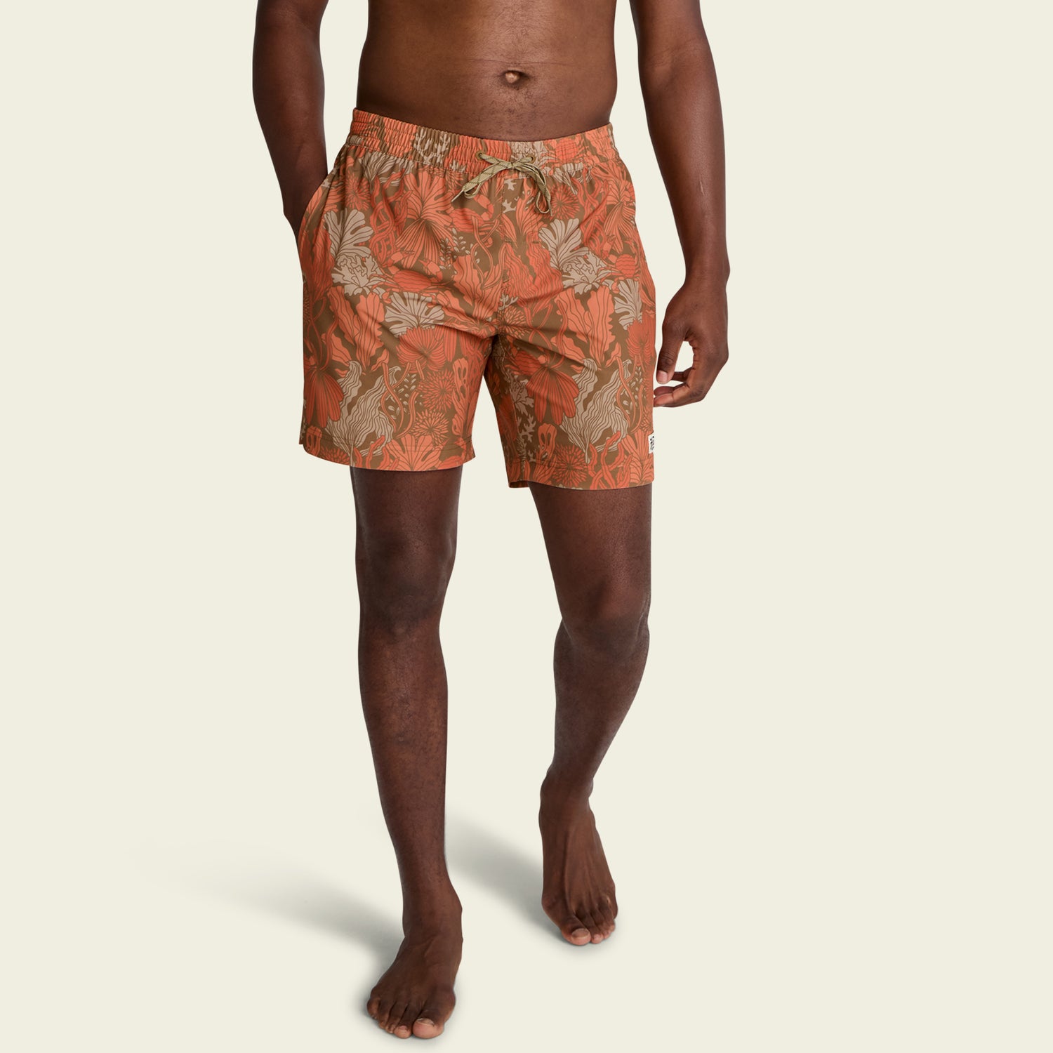 Deep Set Boardshorts - Reef Madness : Tangerine - View 3