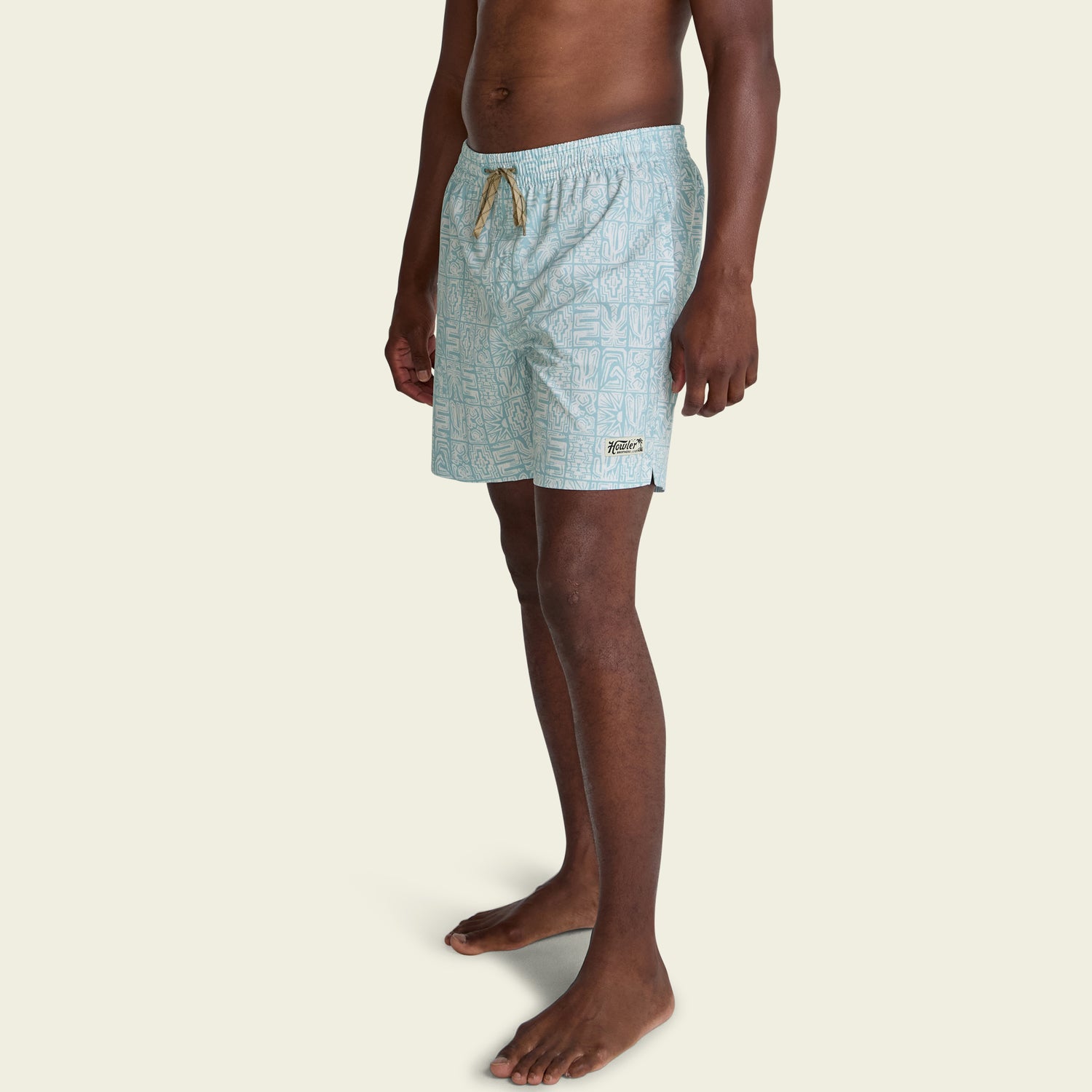 Deep Set Boardshorts - Tidal Tablets : Seafoam - View 3