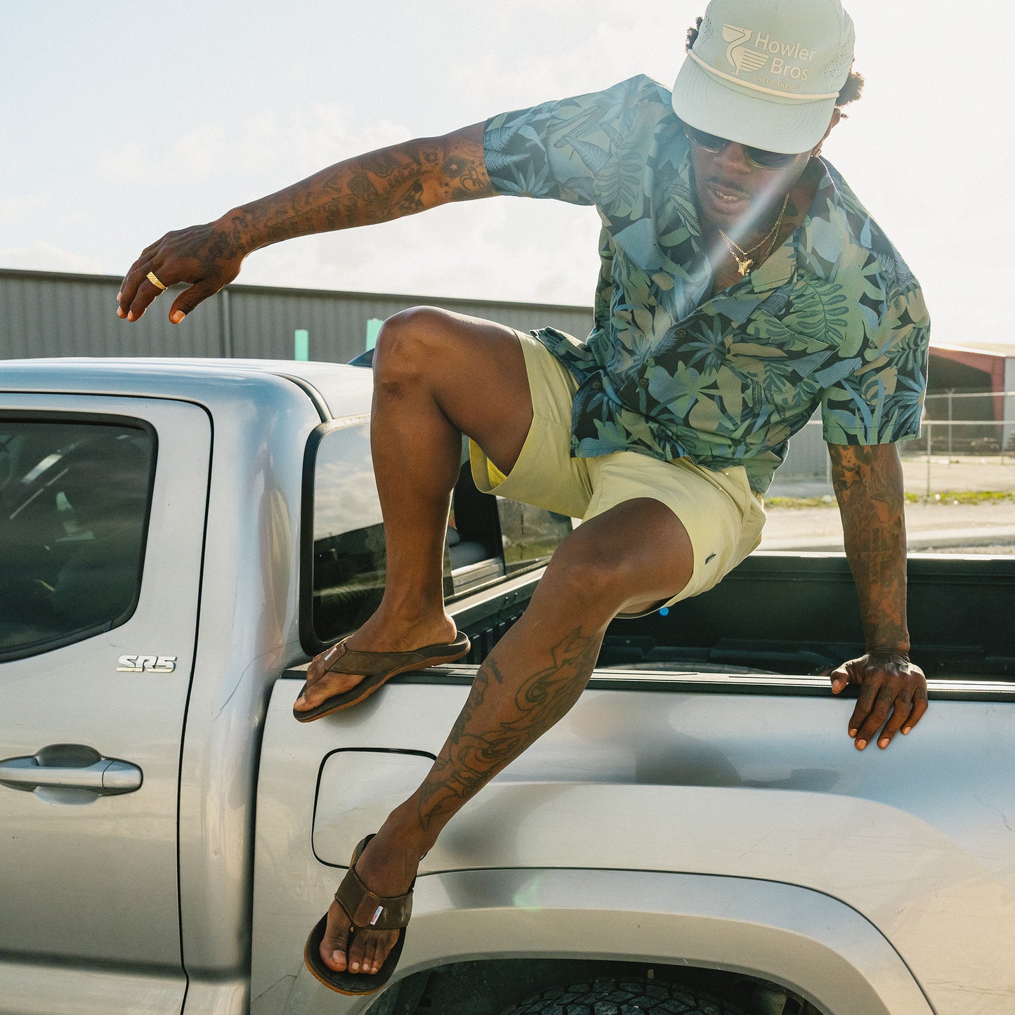 Horizon Walk Shorts - Wasabi - View 2