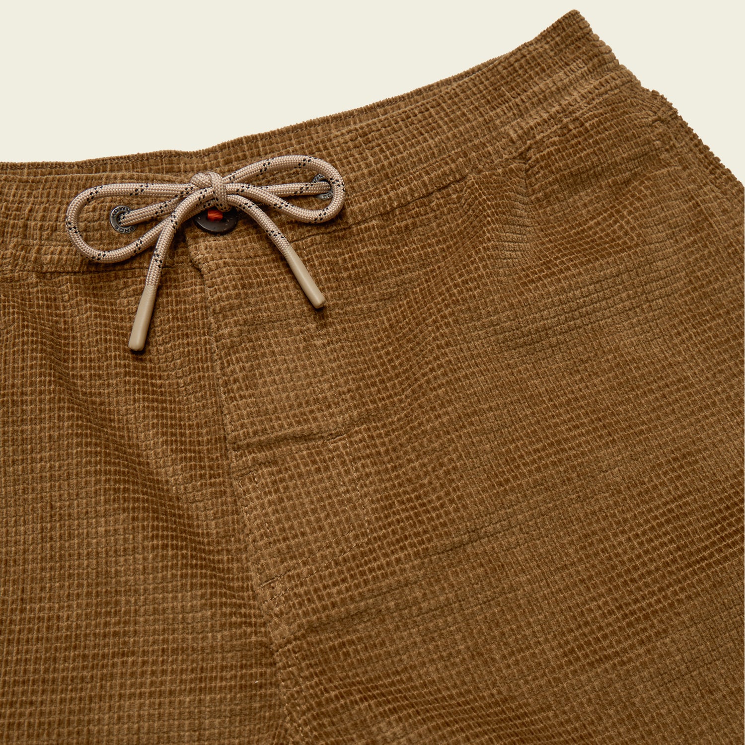 Pressure Drop Cord Shorts - Grid : British Khaki - View 5