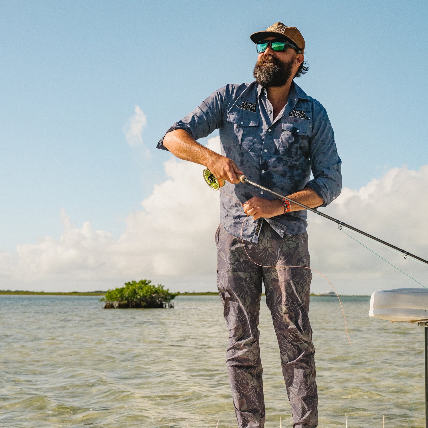 Shoalwater Tech Pants - Tropical Noir : Antique Black - View 9
