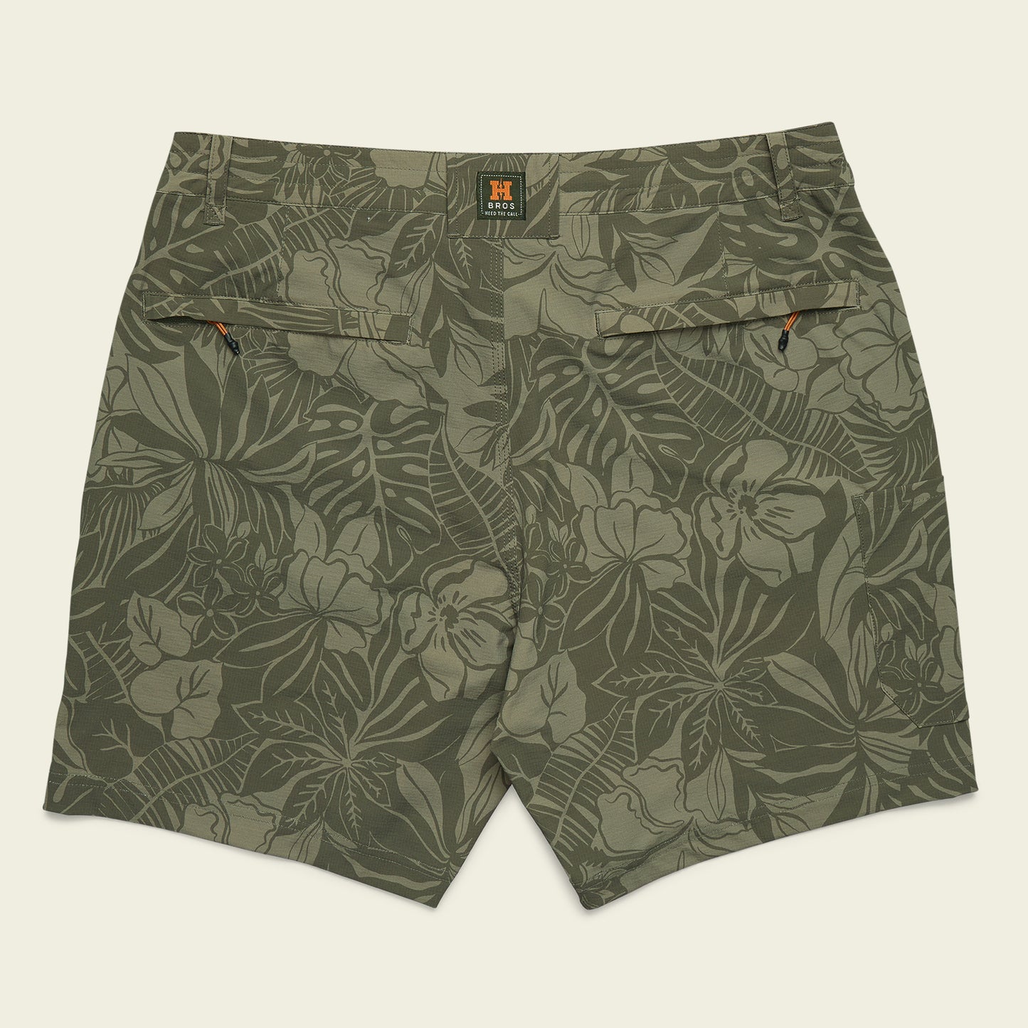 Shoalwater Tech Shorts - Tropic Noir : Vetiver - View 8