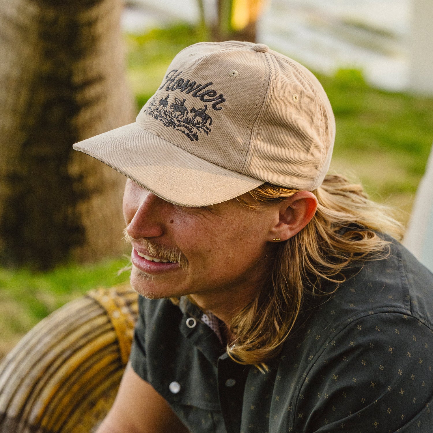Howler Posse Standard Hat - Khaki Corduroy