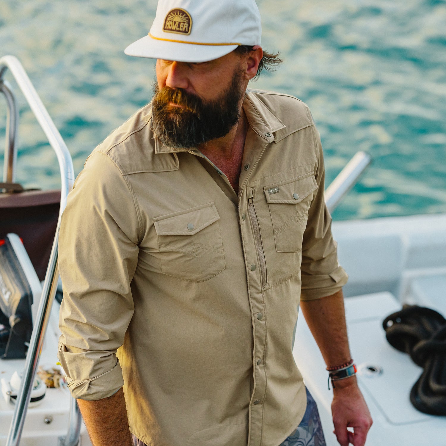 Emerger Tech Longsleeve - Driftwood