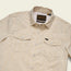 H Bar B Tech Longsleeve - Supernova Stripe : Leche