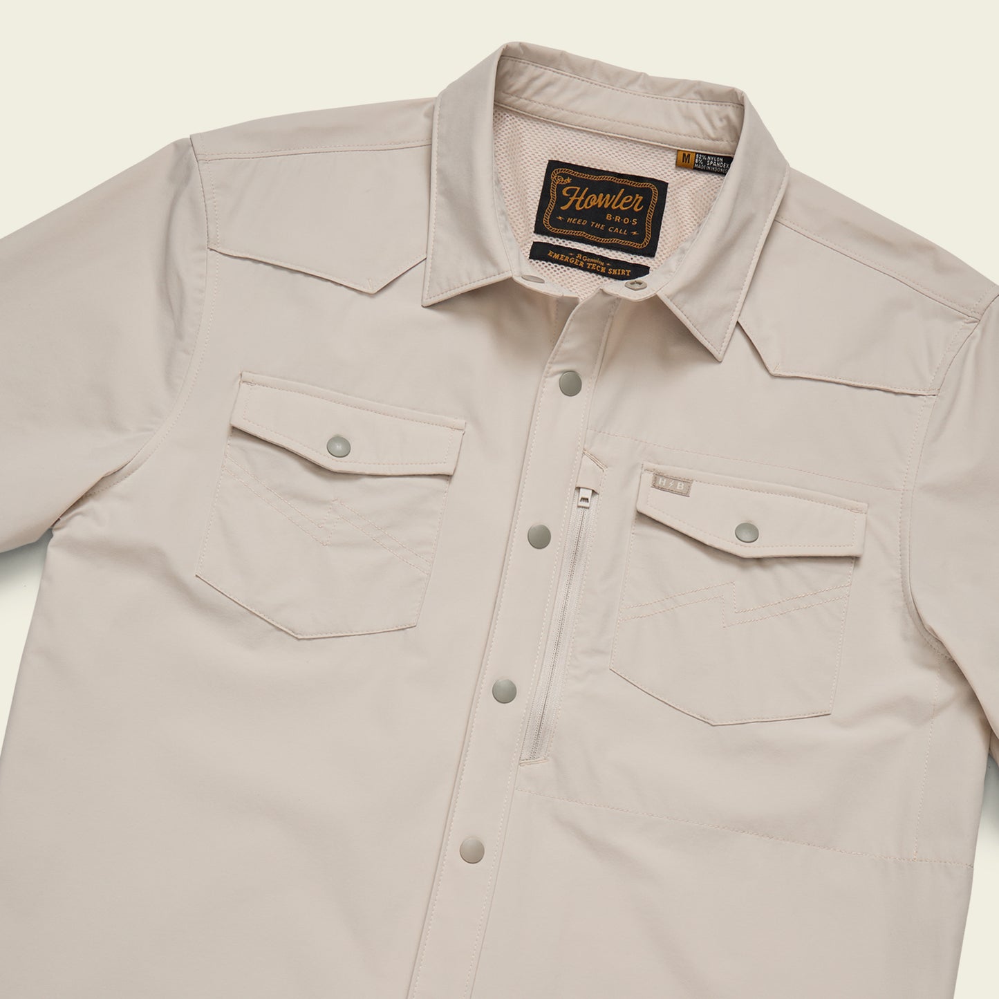 Emerger Tech Shirt - Chalk - View 3