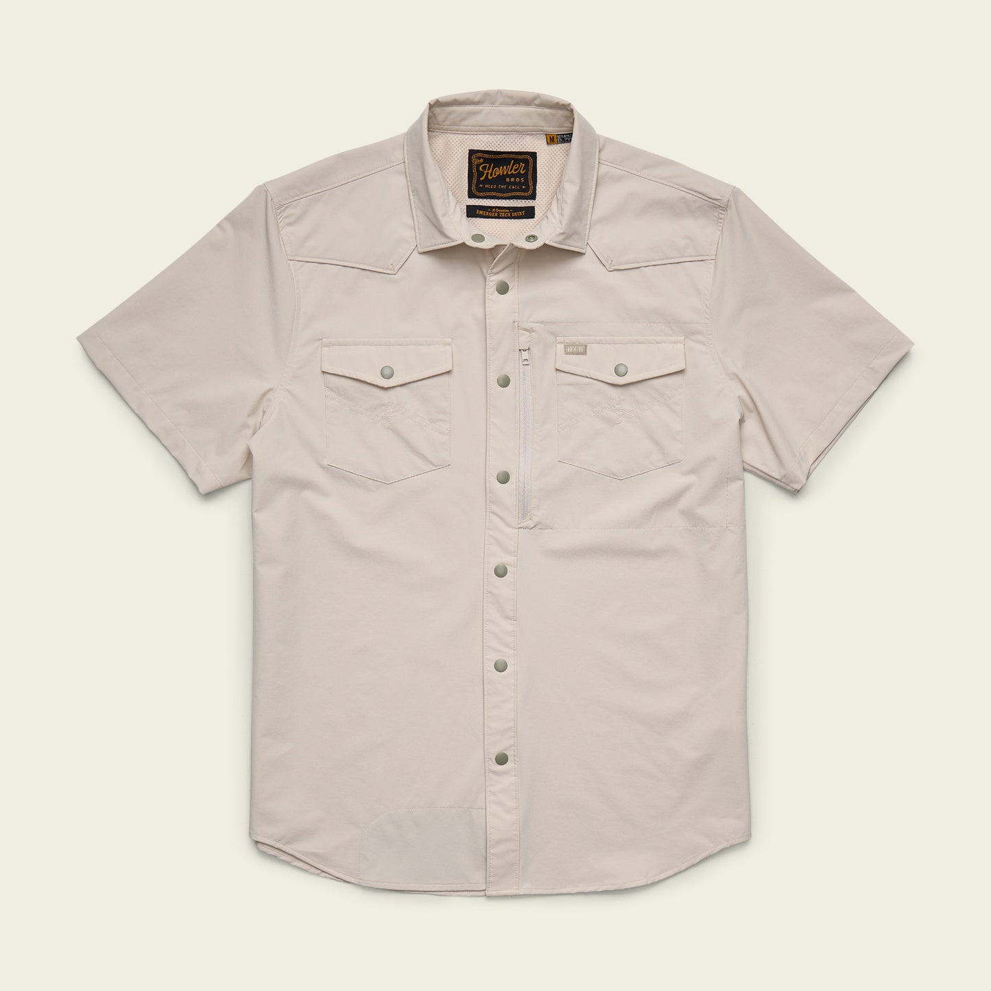 Emerger Tech Shirt - Chalk - View 1