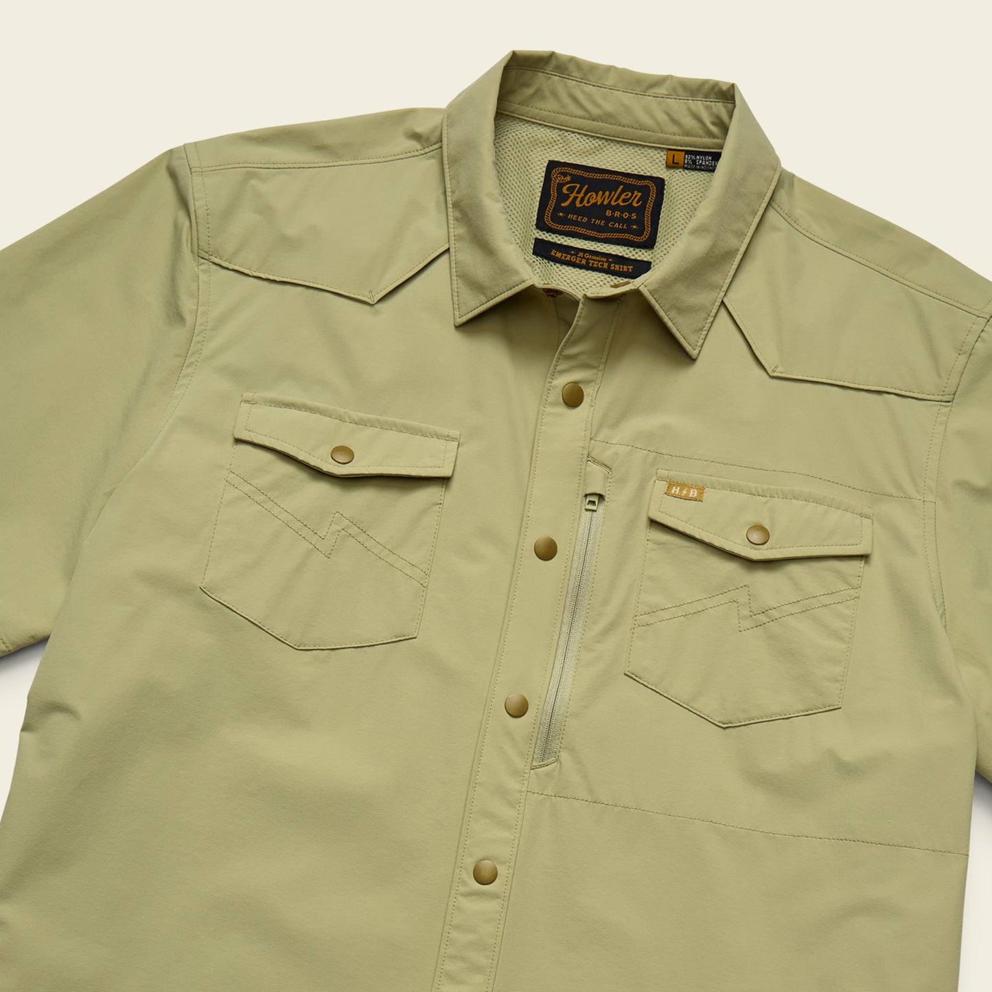 Emerger Tech Shirt - Wasabi - View 3