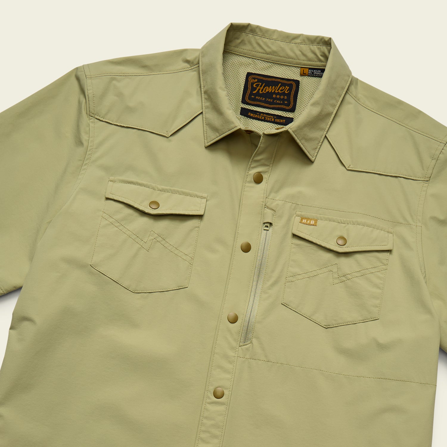 Emerger Tech Shirt - Wasabi - View 3