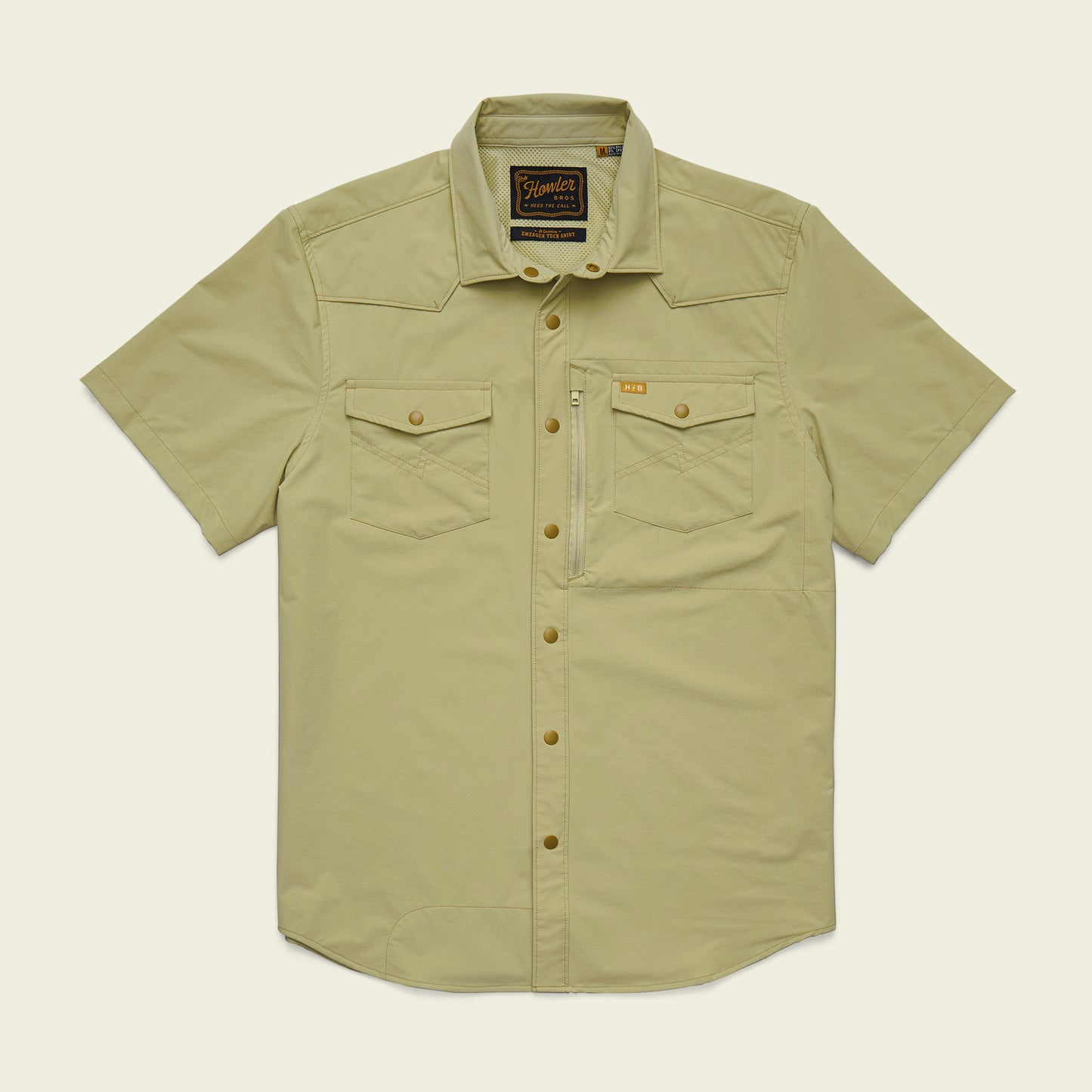 Emerger Tech Shirt - Wasabi - View 1