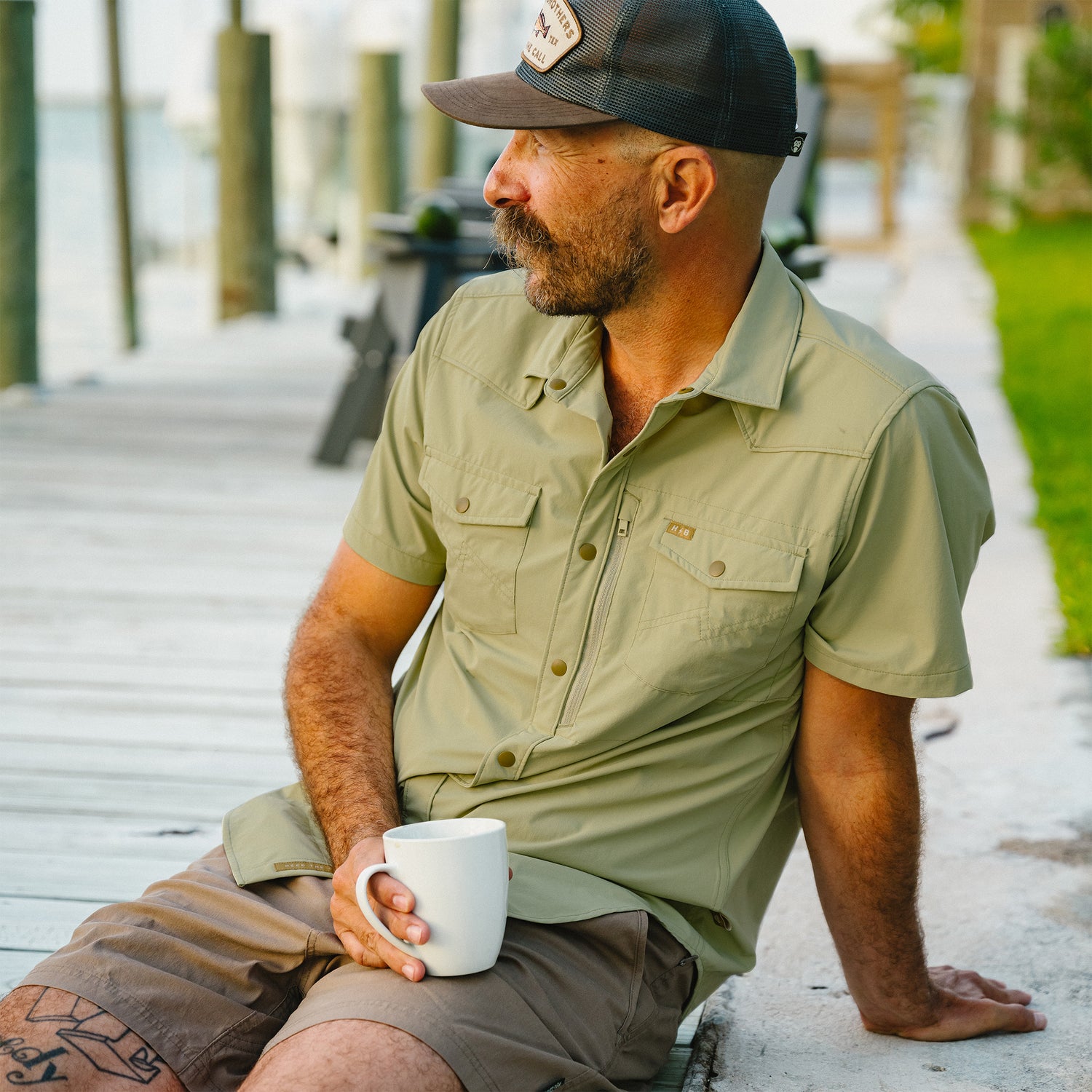 Emerger Tech Shirt - Wasabi - View 8